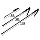 Bastão de Caminhada Ajustável Portátil