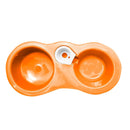 Tigela Dupla Água e Ração - Duplo Automático Para Cães Gatos