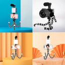 Kit Gravação Youtuber Live Tripé Led Microfone - Tripé 360 Graus