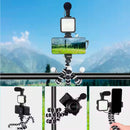 Kit Gravação Youtuber Live Tripé Led Microfone - Tripé 360 Graus