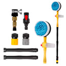 Escova de Limpeza Giratória - De Alta Pressão Para Lavagem De Carro E Moto