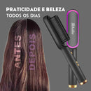 Escova Elétrica Alisadora - Escova com Controle de Temperatura