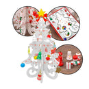 Enfeite de Mesa Natalino Mini Árvore de Natal em Madeira