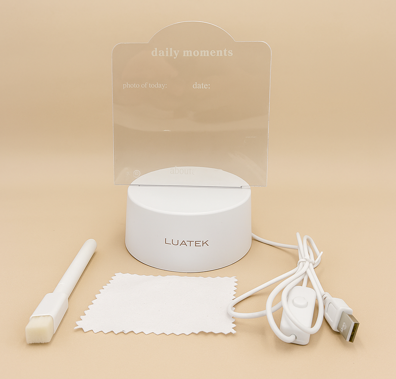 Luminária de Escrever LED 3D