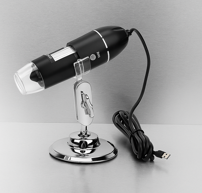 Microscópio USB Digital -  Ultra HD 1000x USB Profissiona