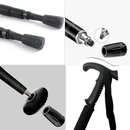 Bastão de Caminhada Ajustável Portátil