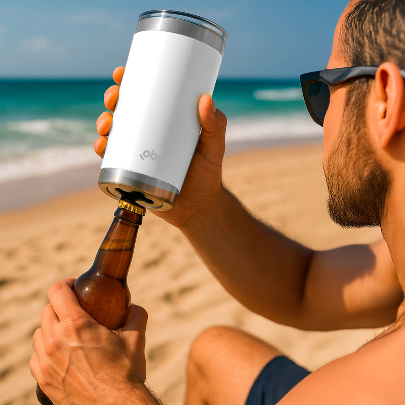 Copo Térmico com Tampa e Abridor 591ml