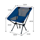 Cadeira Dobrável de Camping Pesca Portátil -   Dobrável Suporta 140kg
