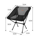 Cadeira Dobrável de Camping Pesca Portátil -   Dobrável Suporta 140kg