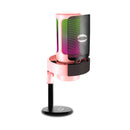 Microfone De Mesa Profissional Podcast Alta Sensibilidade Rbg USB