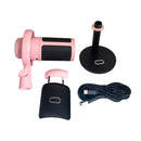 Microfone De Mesa Profissional Podcast Alta Sensibilidade Rbg USB