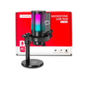 Microfone De Mesa Profissional Podcast Alta Sensibilidade Rbg USB