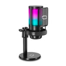 Microfone De Mesa Profissional Podcast Alta Sensibilidade Rbg USB