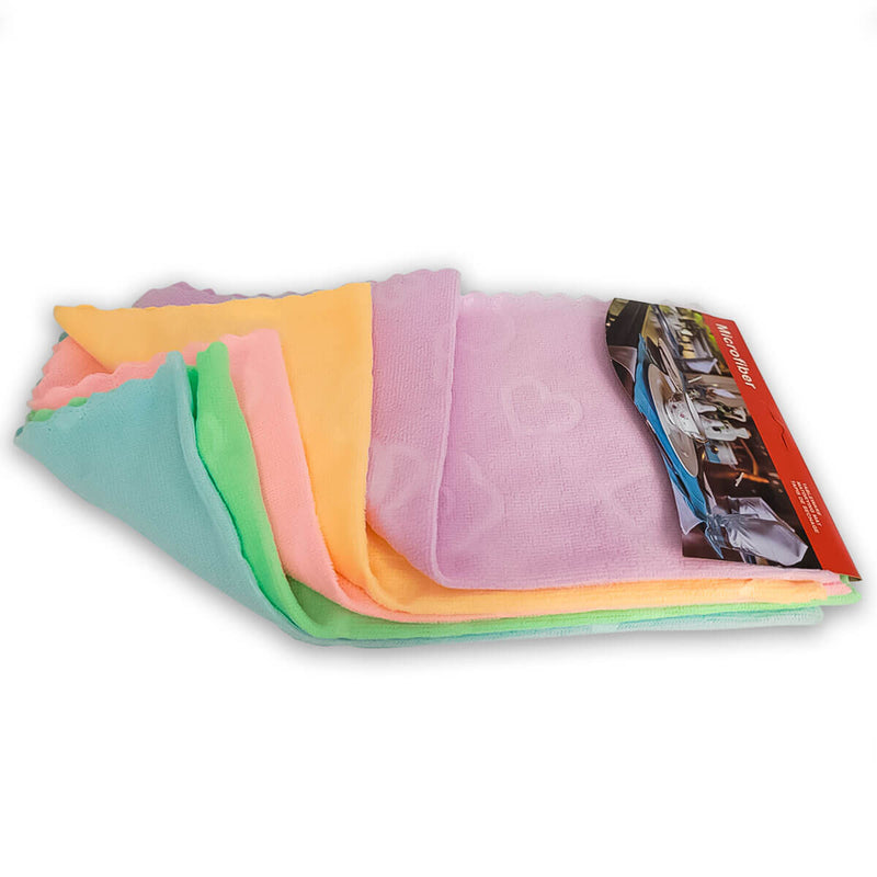 Kit Pano de Microfibra [5 panos]