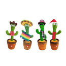 Cacto Dançante Falante [Grátis Roupa] -  Falante Toca Música Repete A Fala E Dança