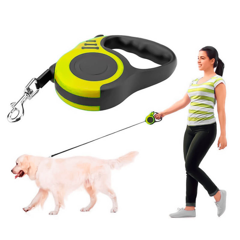 Guia Retrátil Pet 3 Metros - Para Cães e Gatos