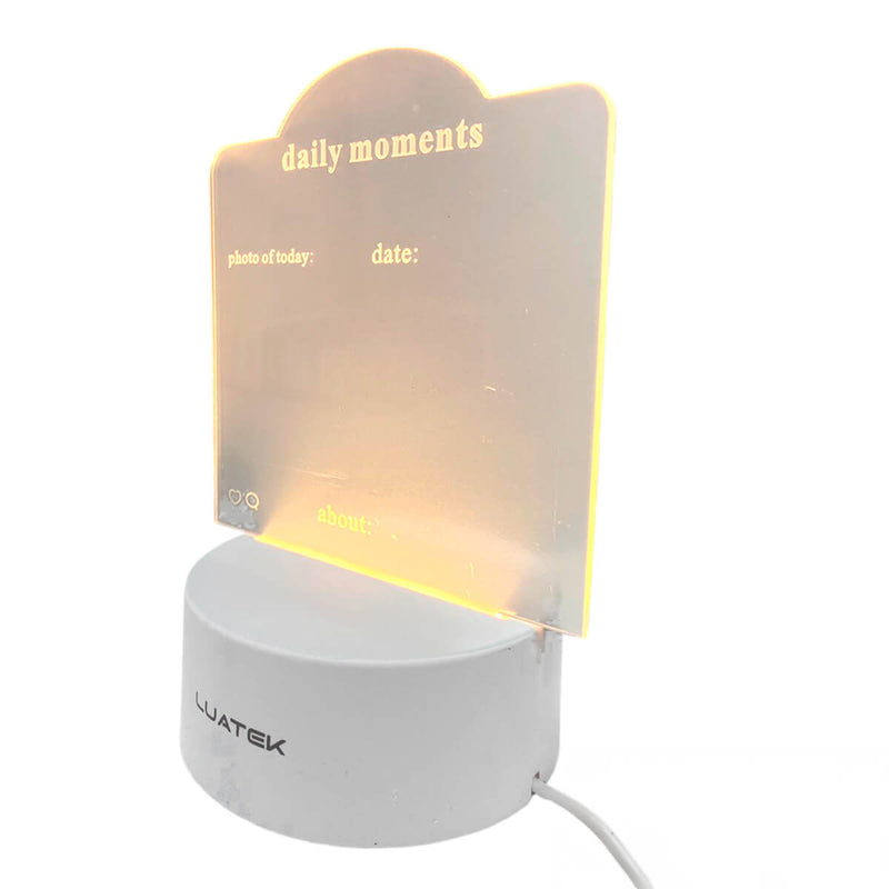 Luminária de Escrever LED 3D