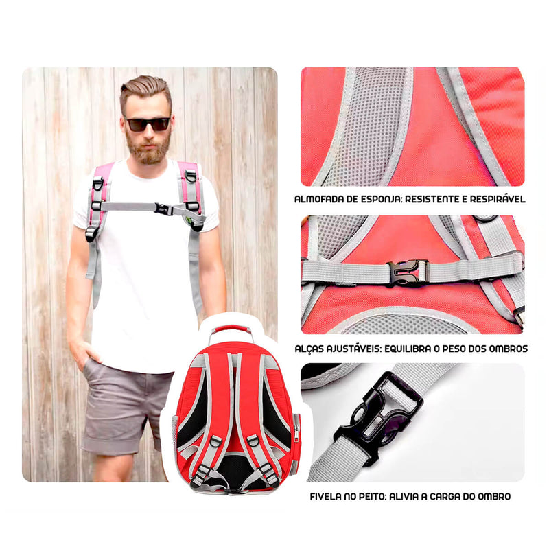 Mochila Pet Transparente