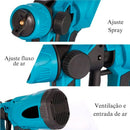 Pistola de Pintura e Pulverizadora Portátil [21V] - Eletrico Portatil 1000ml + 3 Bicos