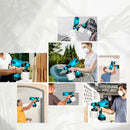 Pistola de Pintura e Pulverizadora Portátil [21V] - Eletrico Portatil 1000ml + 3 Bicos