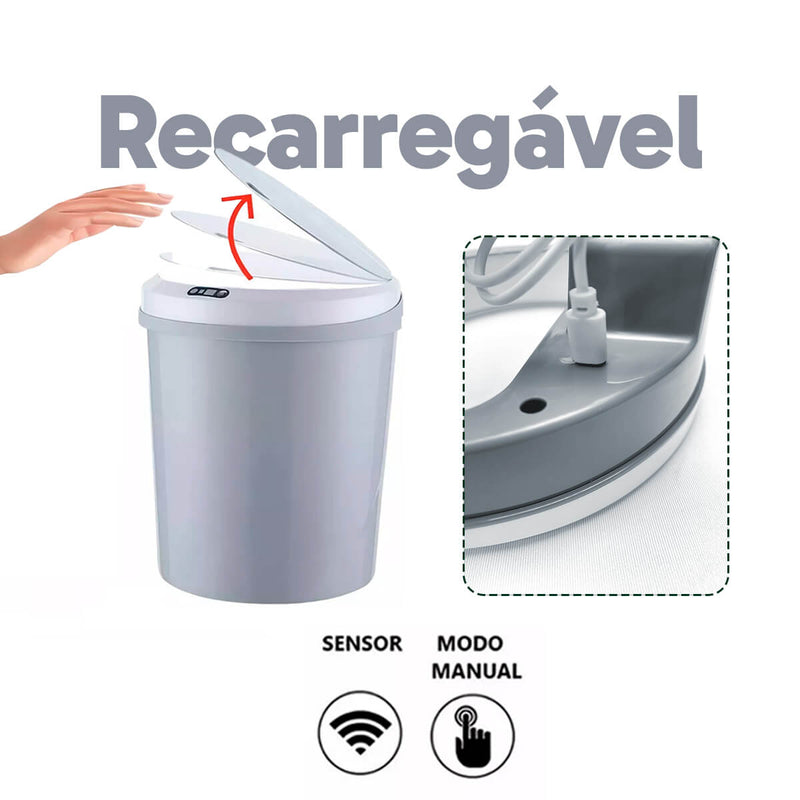 Lixeira Automática com sensor [5 Litros]
