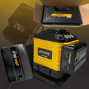 Nível a Laser Profissional 3D [12 Linhas] - Linha Cruzada 3D para Teto Parede e Chão