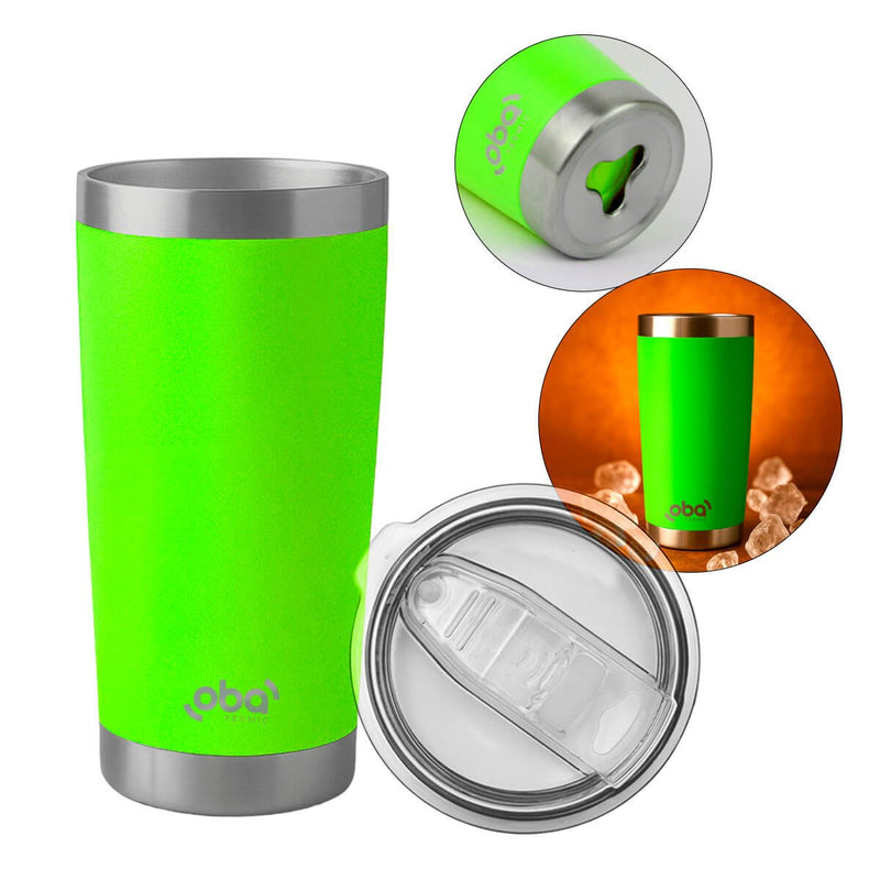 Copo Térmico com Tampa e Abridor 591ml