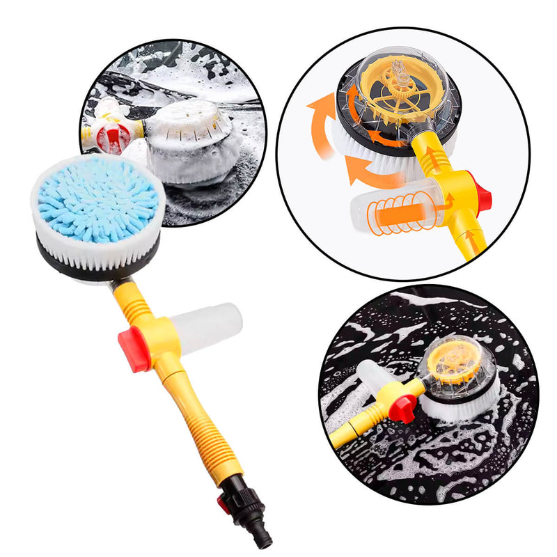 Escova de Limpeza Giratória - De Alta Pressão Para Lavagem De Carro E Moto