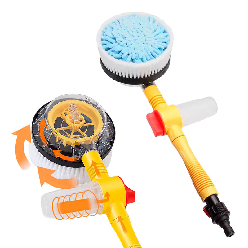 Escova de Limpeza Giratória - De Alta Pressão Para Lavagem De Carro E Moto