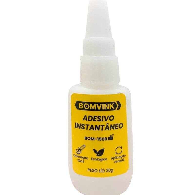 Kit 10 Colas Adesivo Instantâneo Ultra Forte Multiuso