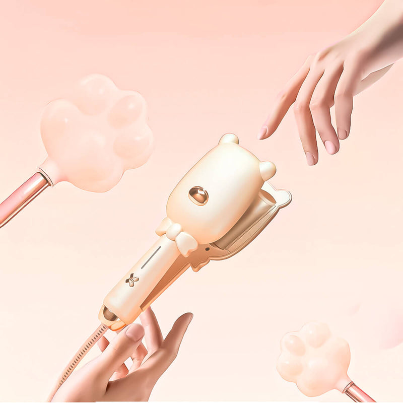 Escova Modeladora de Cabelos Duas Ondas - Efeito Cacho Solto e Natural