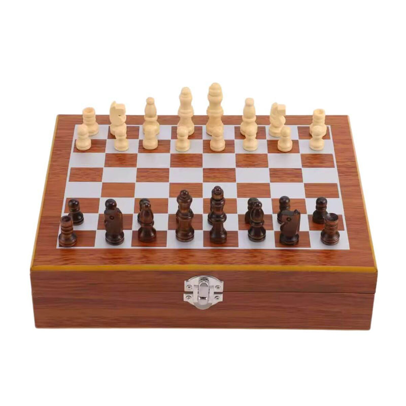 Kit Jogo de Xadrez e Porta Bebidas Cantil