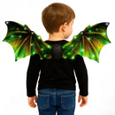 Asa Fantasia Infantil Led Dinossauro