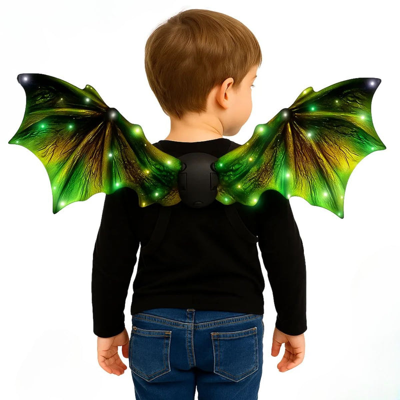 Asa Fantasia Infantil Led Dinossauro