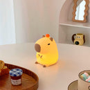 Luminária de Silicone Capivara