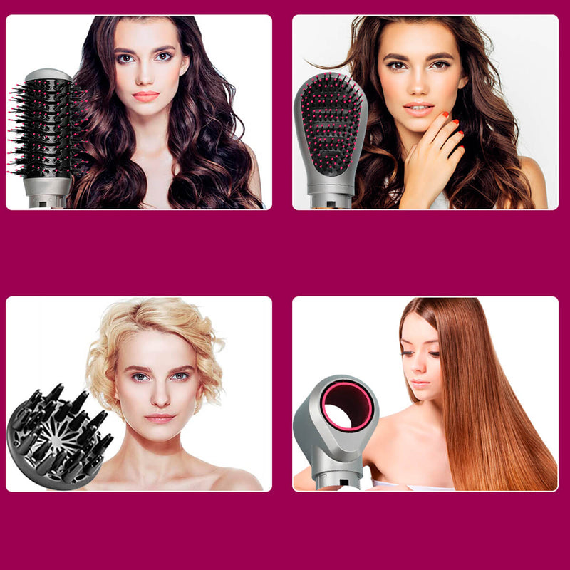 Escova Secadora de Cabelo 4 em 1 [110v] - Secador de cabelo silencioso 1000W