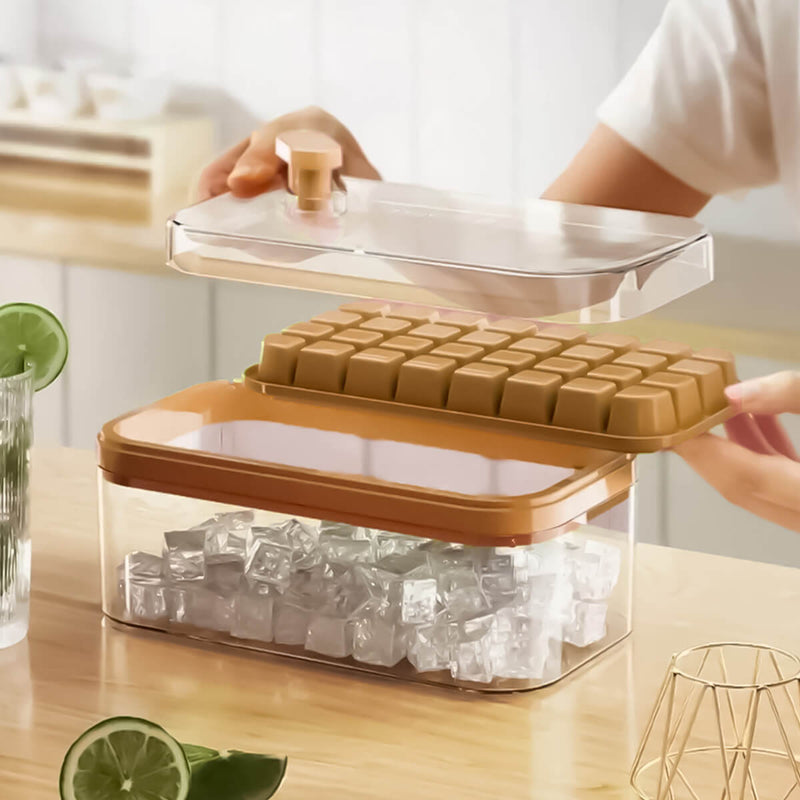Forma de Gelo Bandeja -  À Prova de Poeira e Odor