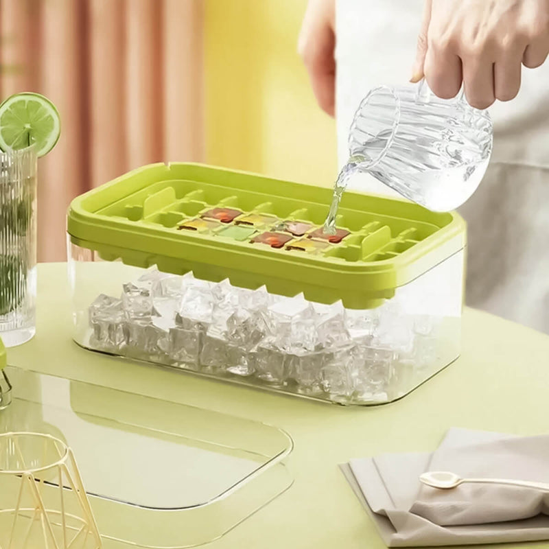 Forma de Gelo Bandeja -  À Prova de Poeira e Odor