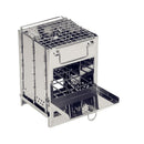 Mini Churrasqueira Inox Dobrável - Portátil Para Camping