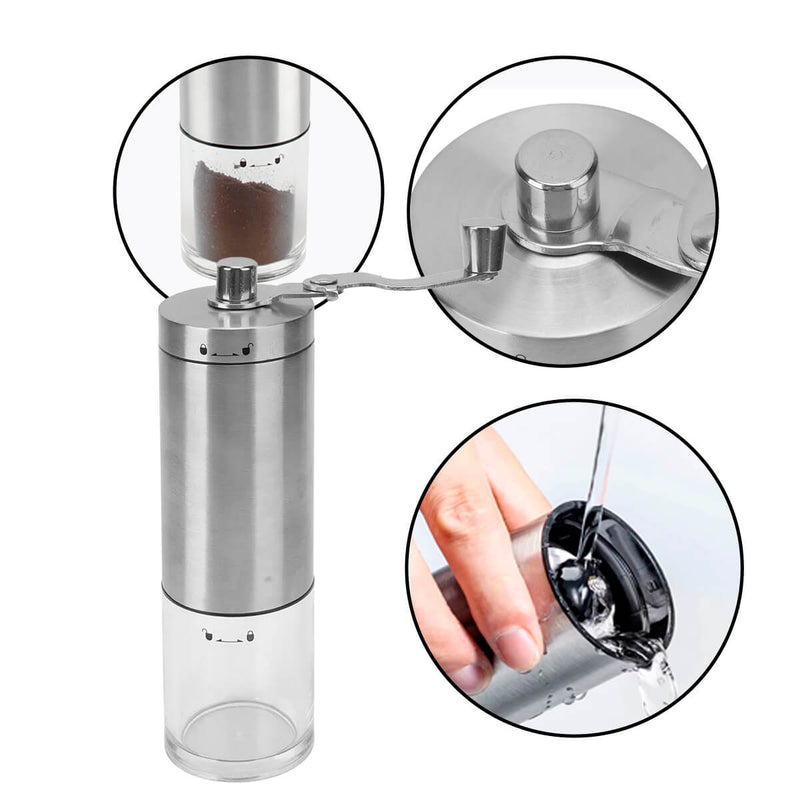 Moedor de Café Manual - Com 7 Níveis de Moagem Ajustáveis