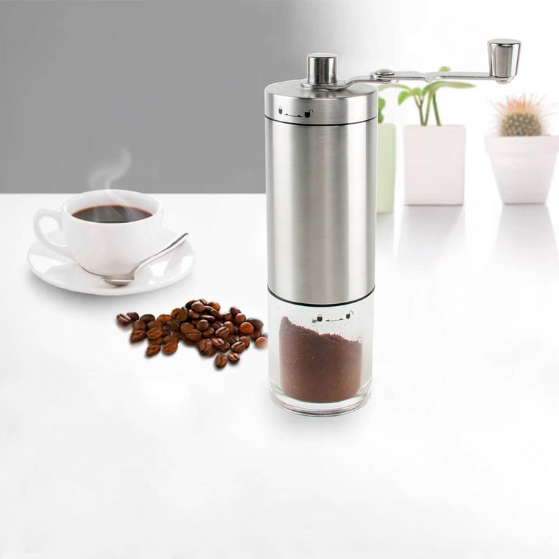 Moedor de Café Manual - Com 7 Níveis de Moagem Ajustáveis