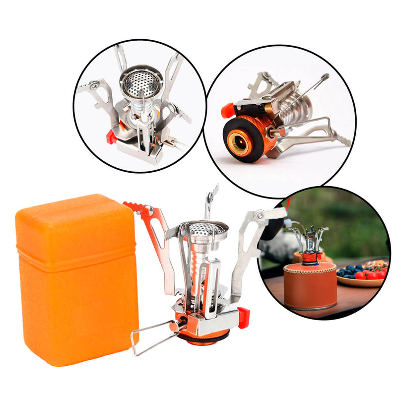 Mini Fogareiro Acendimento Automático Portátil - Acendimento eletrônico fogareiro