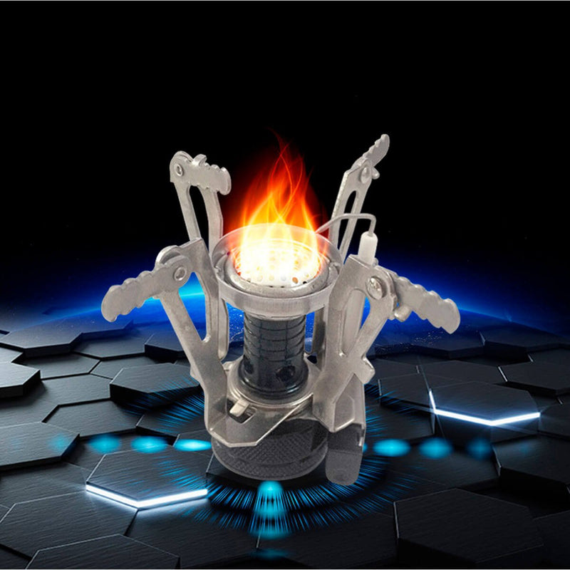 Mini Fogareiro Acendimento Automático Portátil - Acendimento eletrônico fogareiro