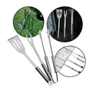 Kit Churrasco Inox [3 Peças]