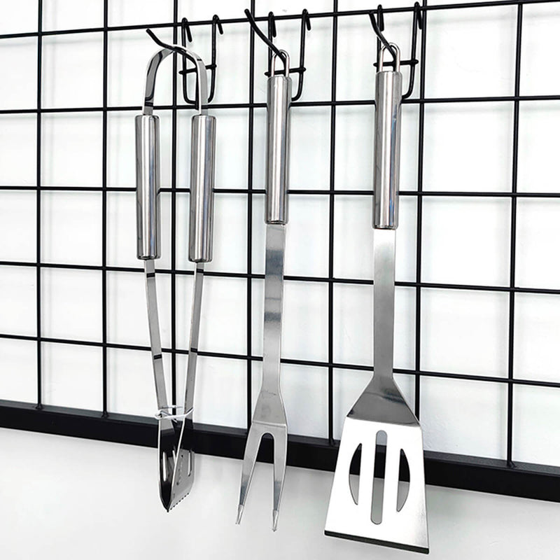 Kit Churrasco Inox [3 Peças]