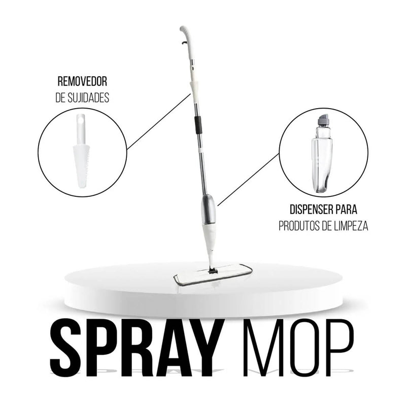 Mop Spray Esfregão com Reservatório