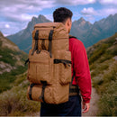 Mochila Cargueira para Viagem Camping - Impermeável Internamente