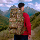 Mochila Cargueira para Viagem Camping - Impermeável Internamente