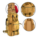 Mochila Cargueira para Viagem Camping - Impermeável Internamente