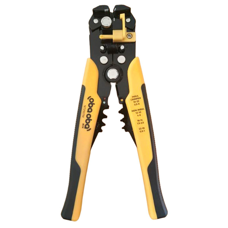 Alicate Desencapador de Fios e Crimpador Eletricista -  Automático para Fios de 0 2 a 6 mm2